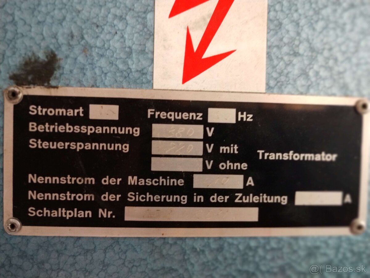 Predáme výsekový lis USM - 4