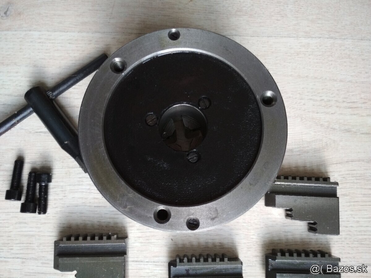 Univerzalne skľučovadlo 4-čeľusťové 125mm Samostrediace - 4