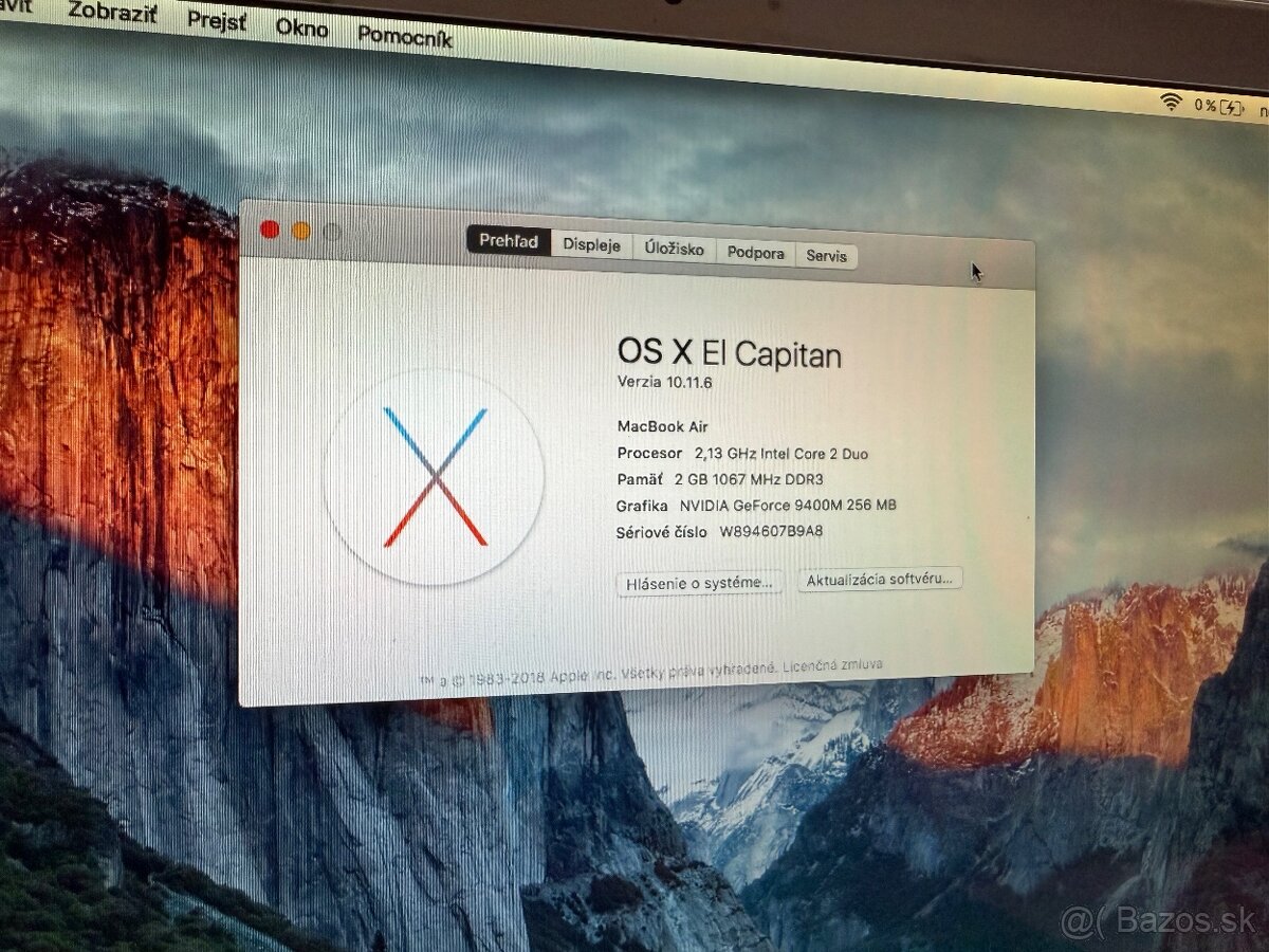 MacBook Air 13” - prvá generácia - 4