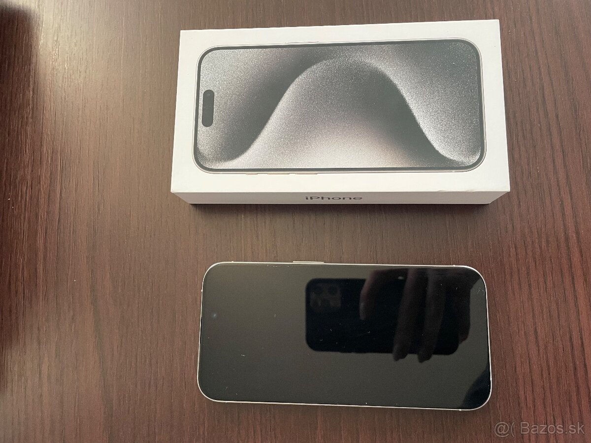 iPhone15 White Titanium 256GB - 4