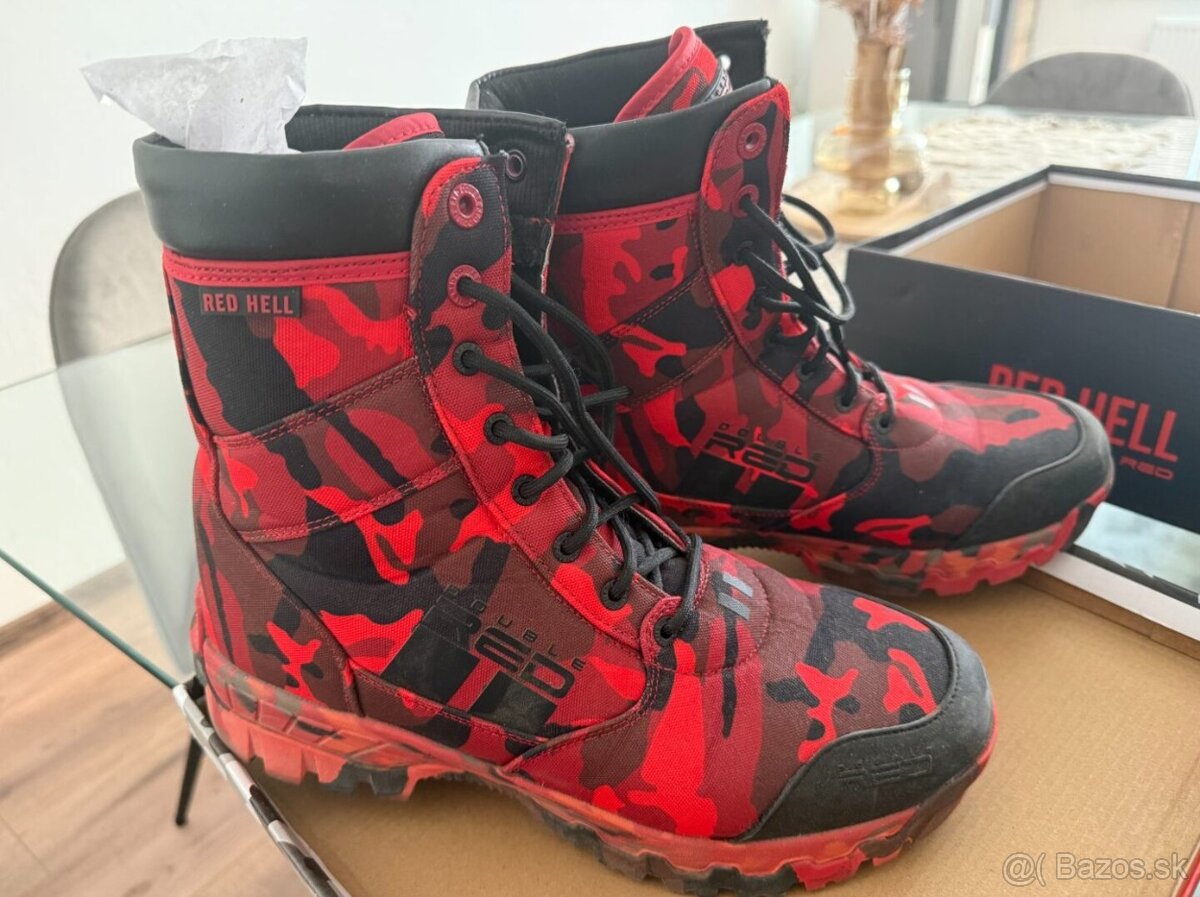 Predám celoročné topánky Double Red Boots RED HELL™ - 4