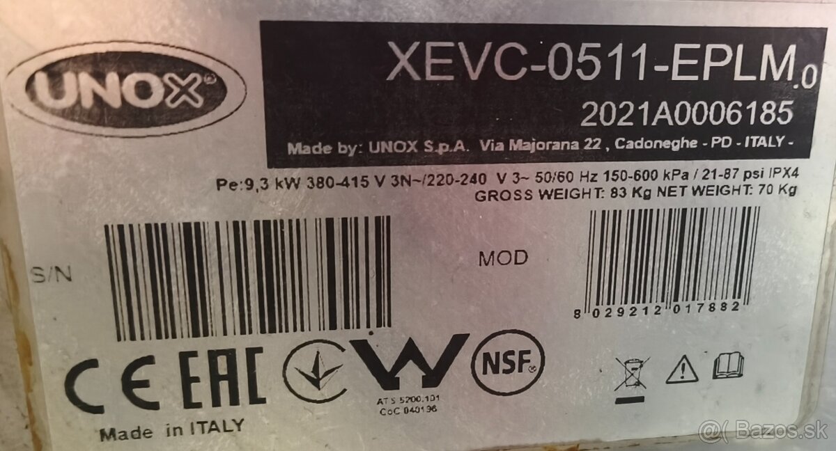 Konvektomat Unox ChefTop - 4