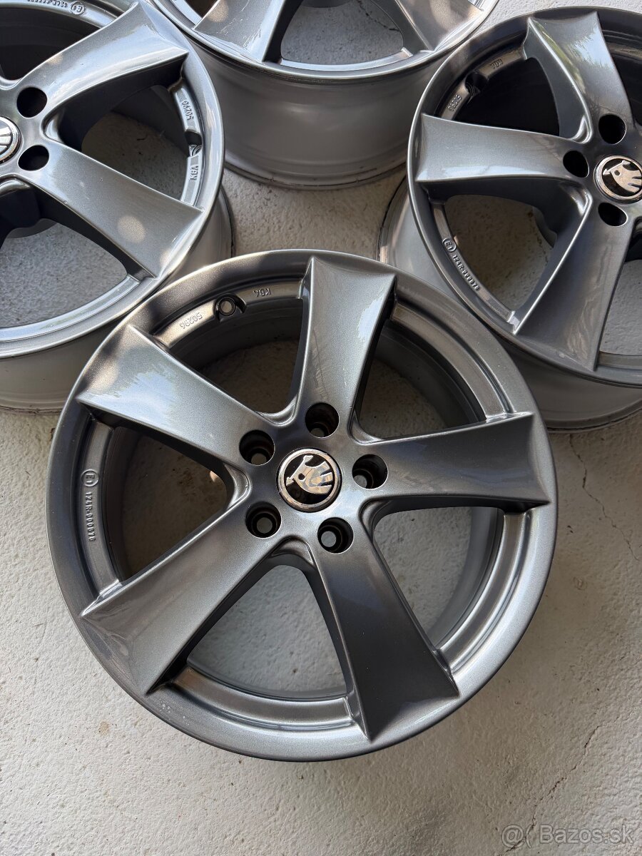 5x112r17 antracitové disky - 4