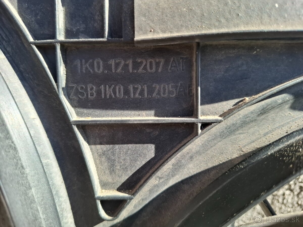 Ventilator chladenia, intercoler VW Passat B6 - 4