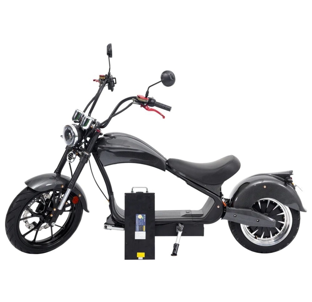 Cestna chopper motorka CARBON 4kw - 4