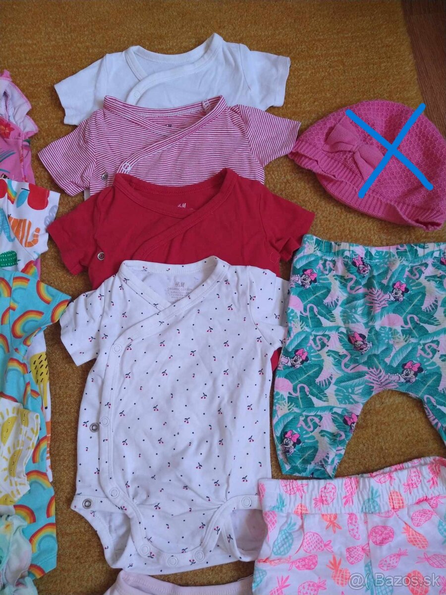 Balík letného oblečenia pre dievčatko veľ. 62/68 - 4