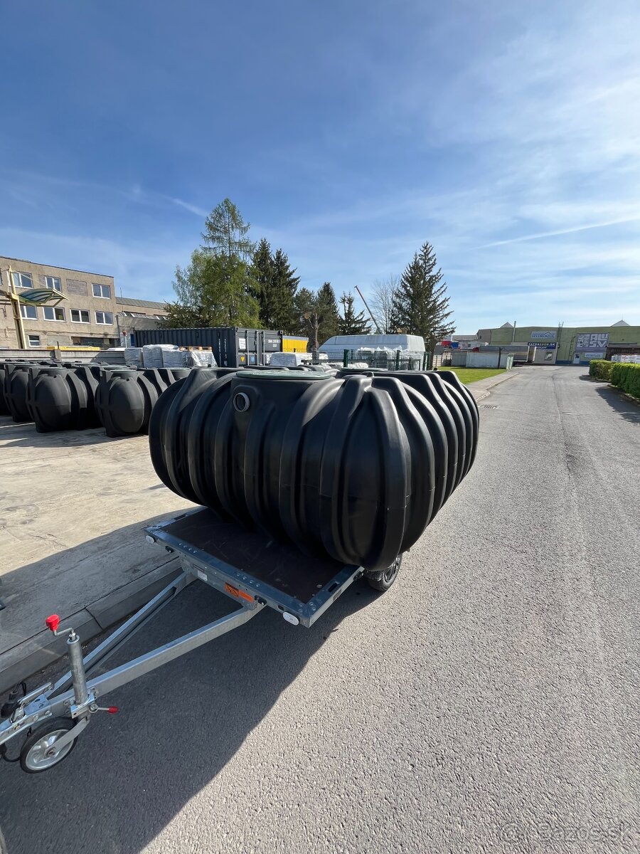 Plastové podzemné monolitické nádrže na vodu 1000L až 7000L - 4