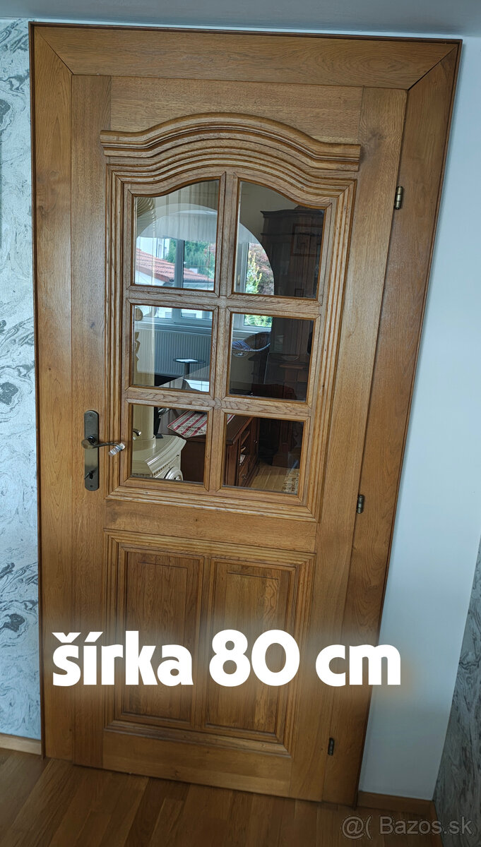 interirérové rustikálne dvere z masívu - 4