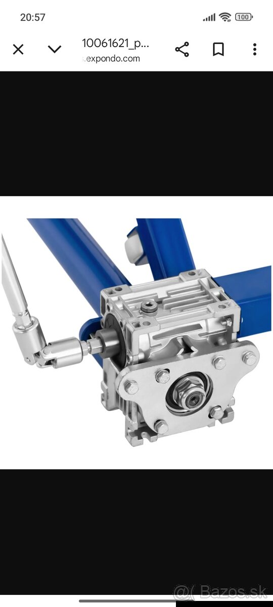 Mobilný nožnicový zdvihák - 4