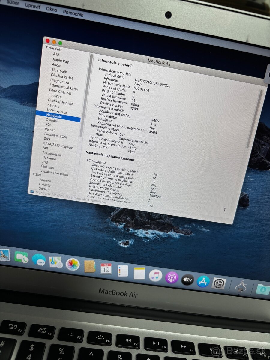 MacBook Air 13” A1466 | 256 GB SSD | Intel i5 - 4