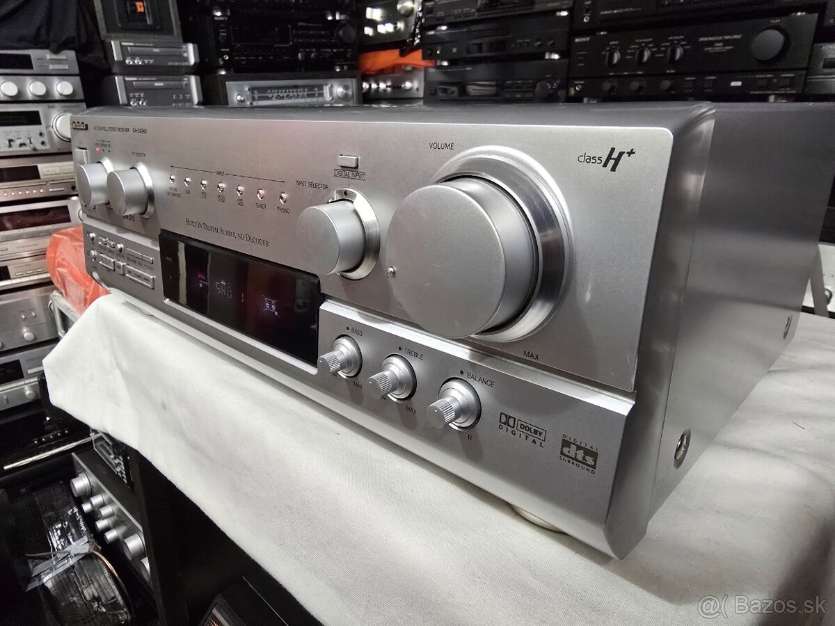 Technics SA-DX940 receiver strieborný - 4