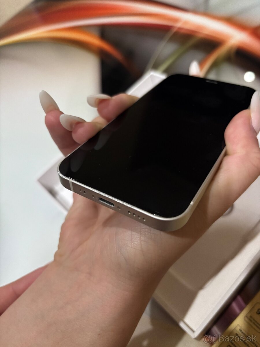 iPhone 12 mini biely - 4