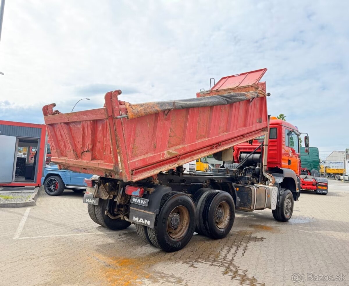 MAN TGA 26.480, sklápač,. 6x6 - 4