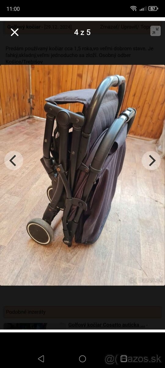 Detský golfový kočiar CHICCO - 4