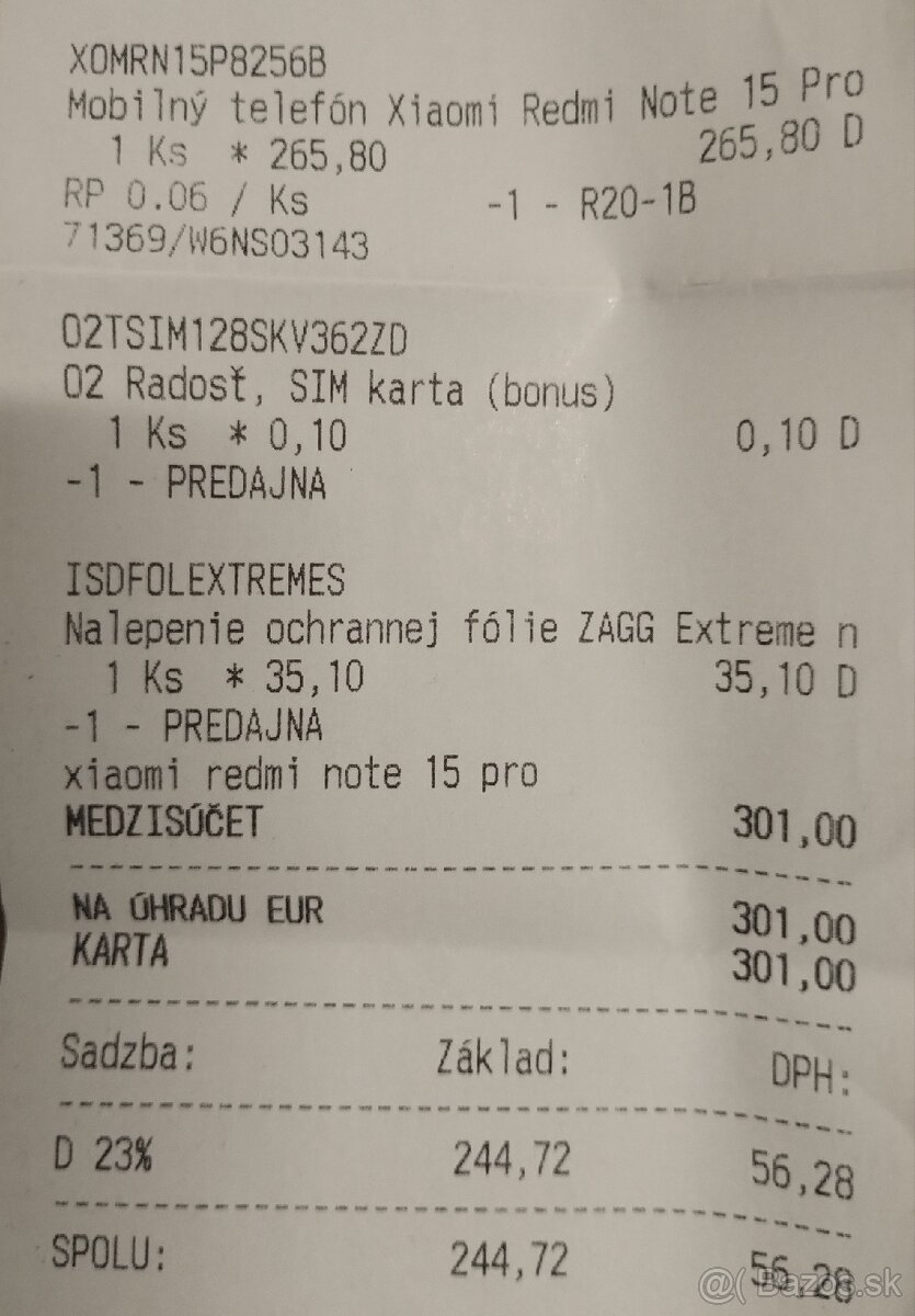 RedMi Note 15 Pro 8/256 - 4