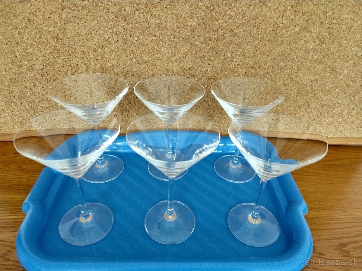 Poháriky na destiláty a šampusové poháre - 4