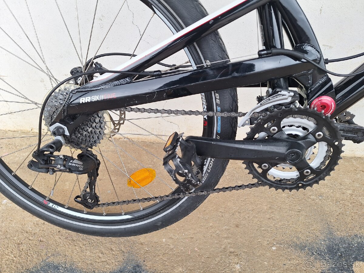 Celoodpružený horský bicykel Rockrider SIX.5 - 4