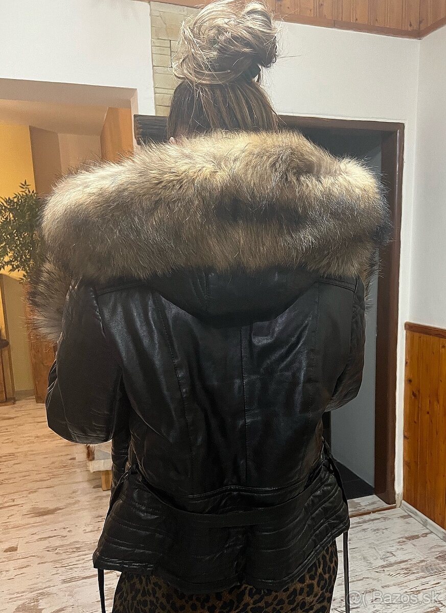 Luxusná kožená bunda - 4