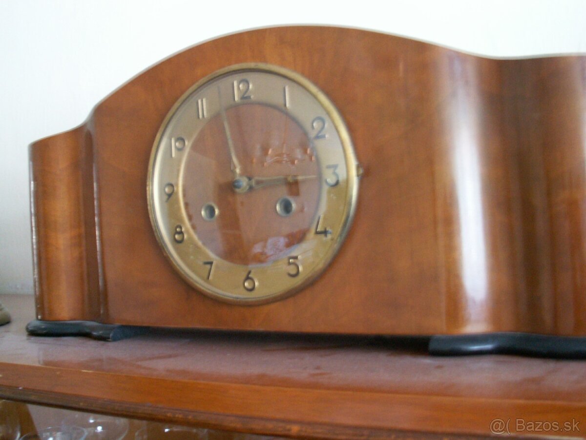 Hodinky krbové, nábytkové. - 4