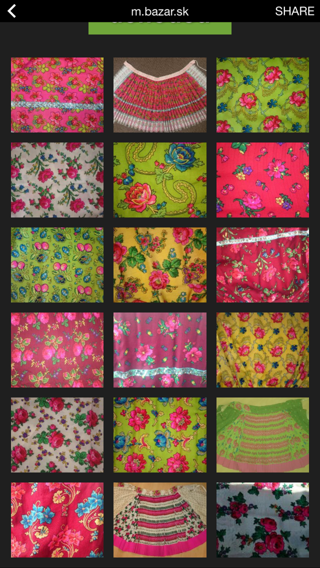 Zbieram staré kroje a šatky a sukňe. - 4