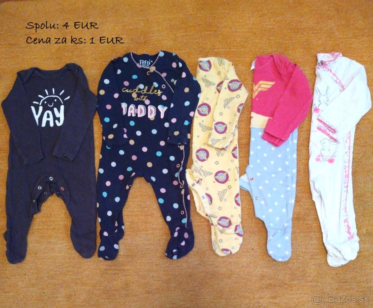 Jarné/letné oblečenie pre dievčatko 74 - 4