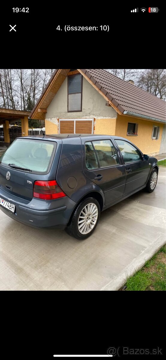 VW golf 4 1.9 TDi 74kw - 4