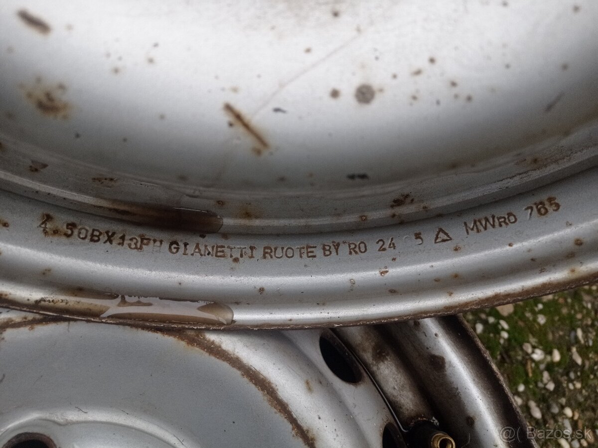 Plechové disky 4x100r13 - 4