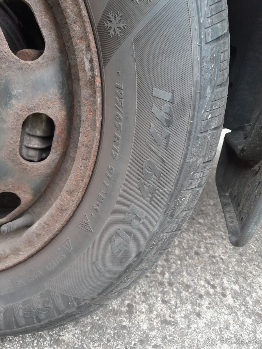 Plechové disky 5x100 R15 - 4