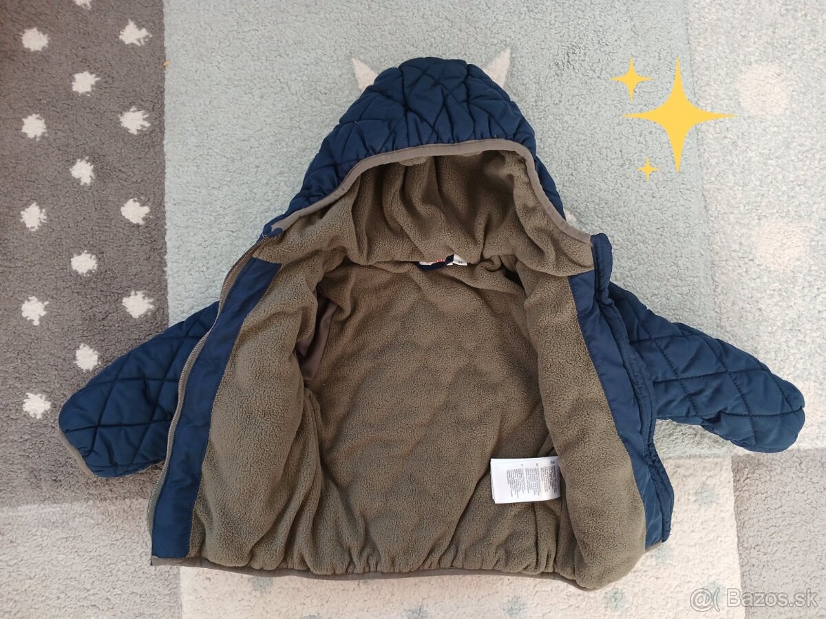 Chlapcenska prechodna bunda a vesta 74 - 4