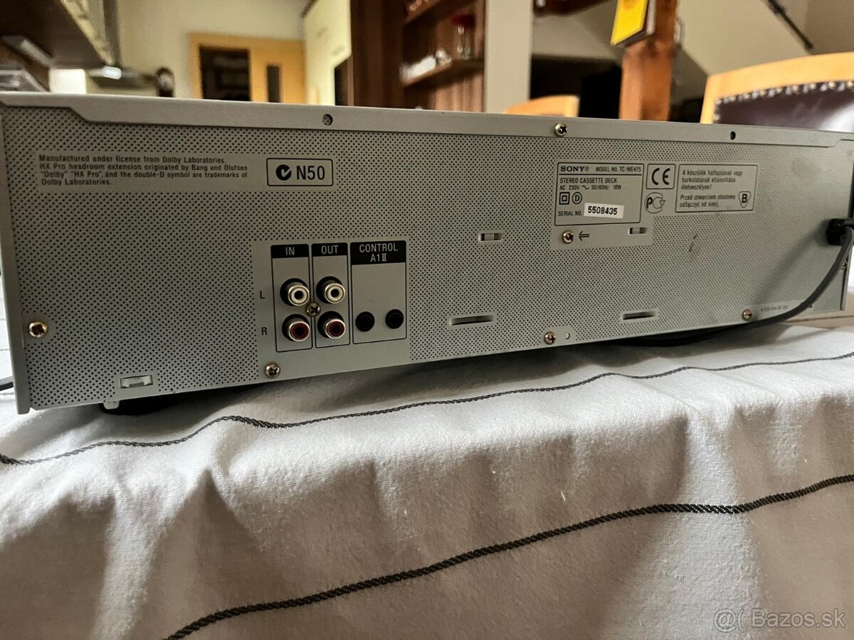 Hifi Sony Sony TC-WE475 kazetovy - 4