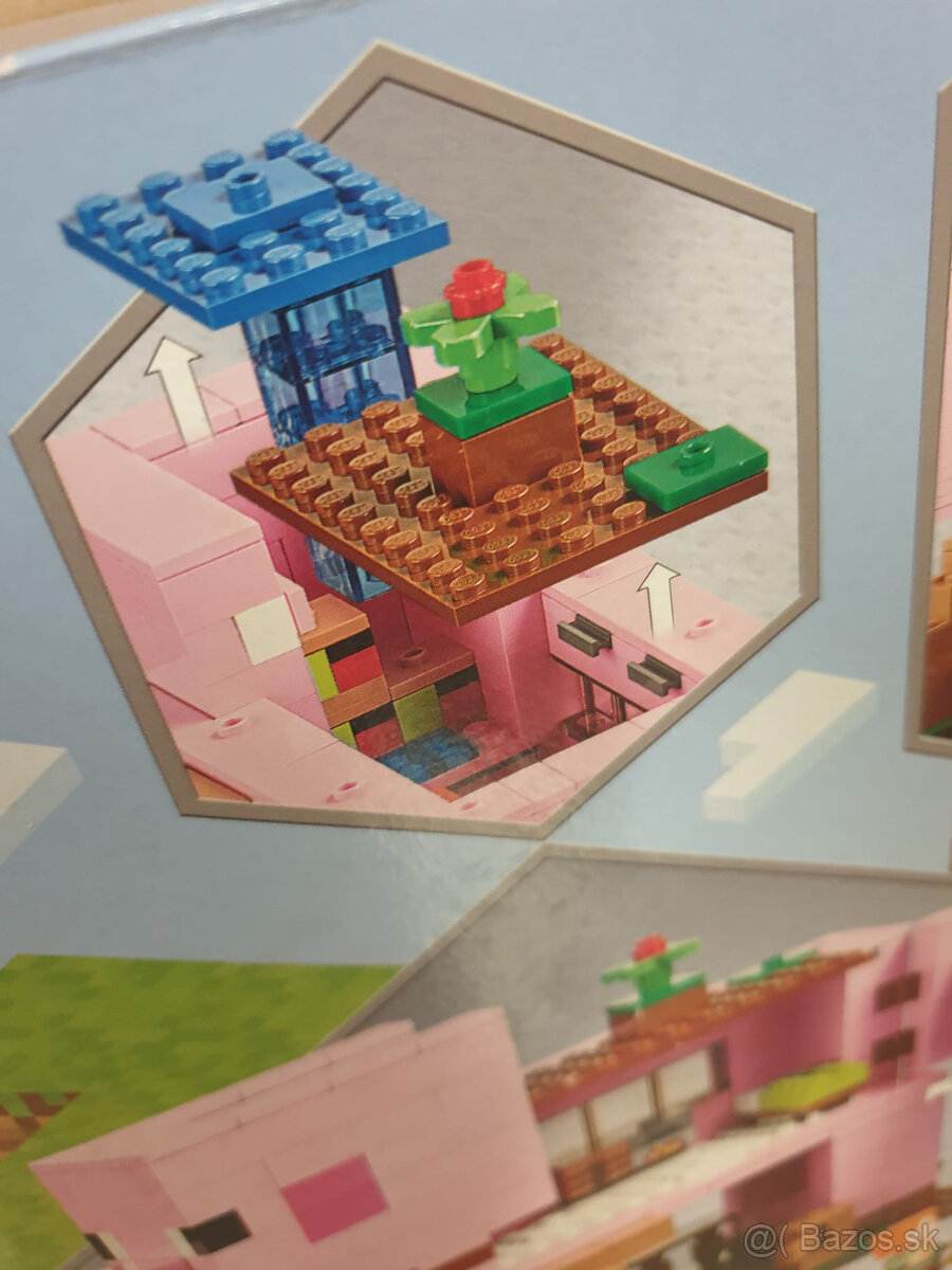 21170 Lego Minecraft - Prasací domček TOP stav - 4