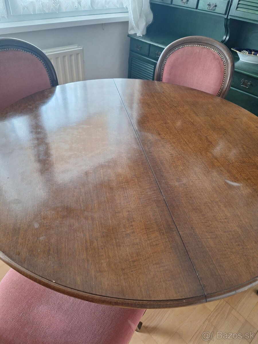 Jedalensky stol rozkladaci retro - 4
