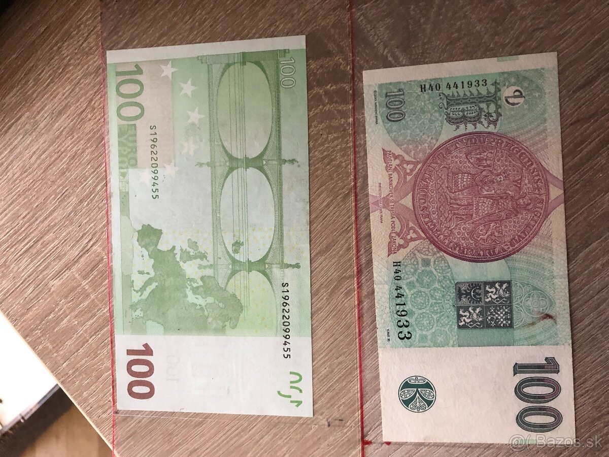 100 eurá a 100 koruny - 4