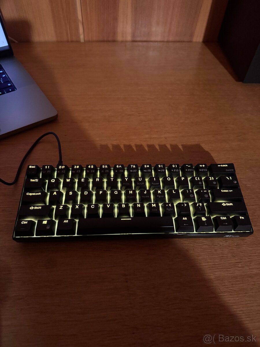 Mechanická klávesnica RK Royal Kludge 61 Brown - 4