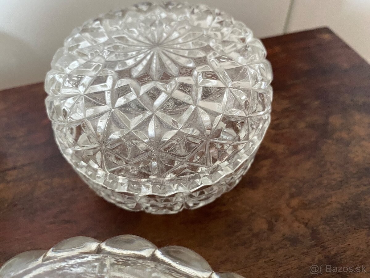 Sklenene dozy/ sperkovnice - 4