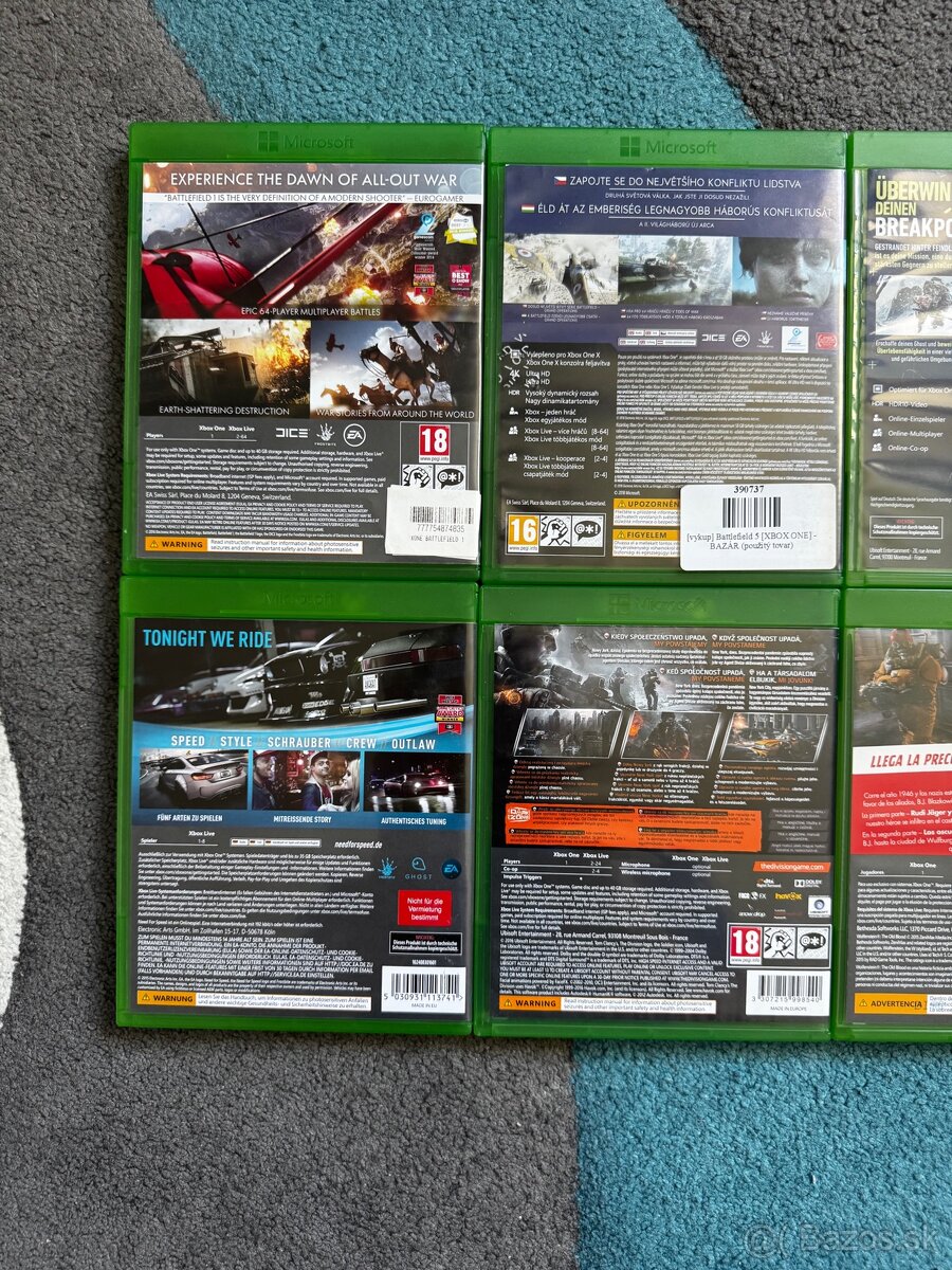 Xbox one hry KS/8€ - 4