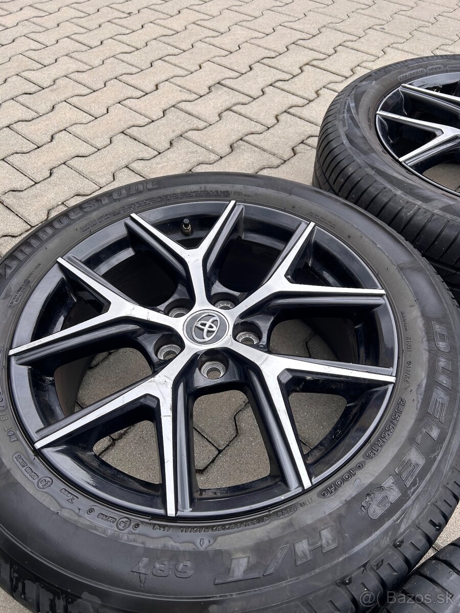 Originálne ALU disky Toyota + letné pneumatiky + 2 zimné pne - 4