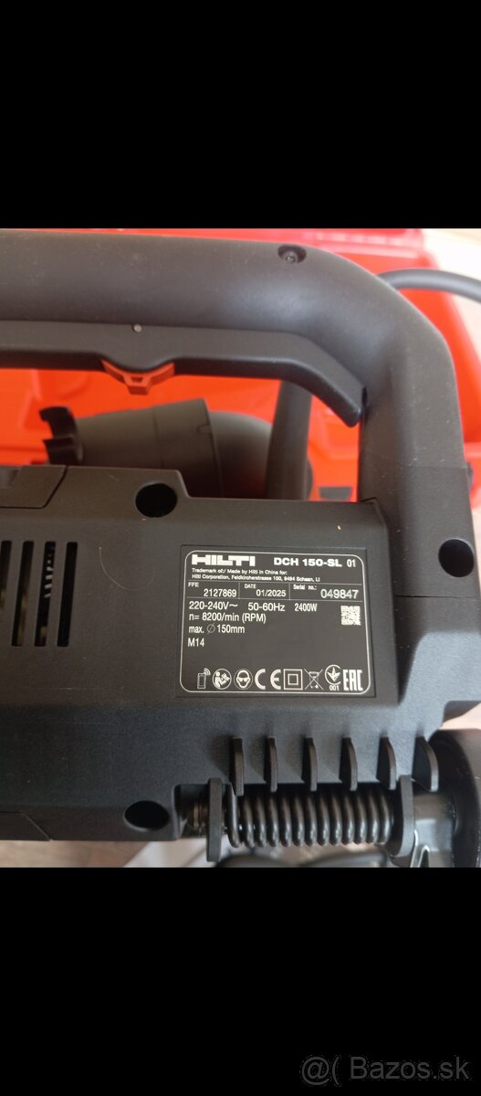 HILTI DCH 150-SL drážkovačka - 4