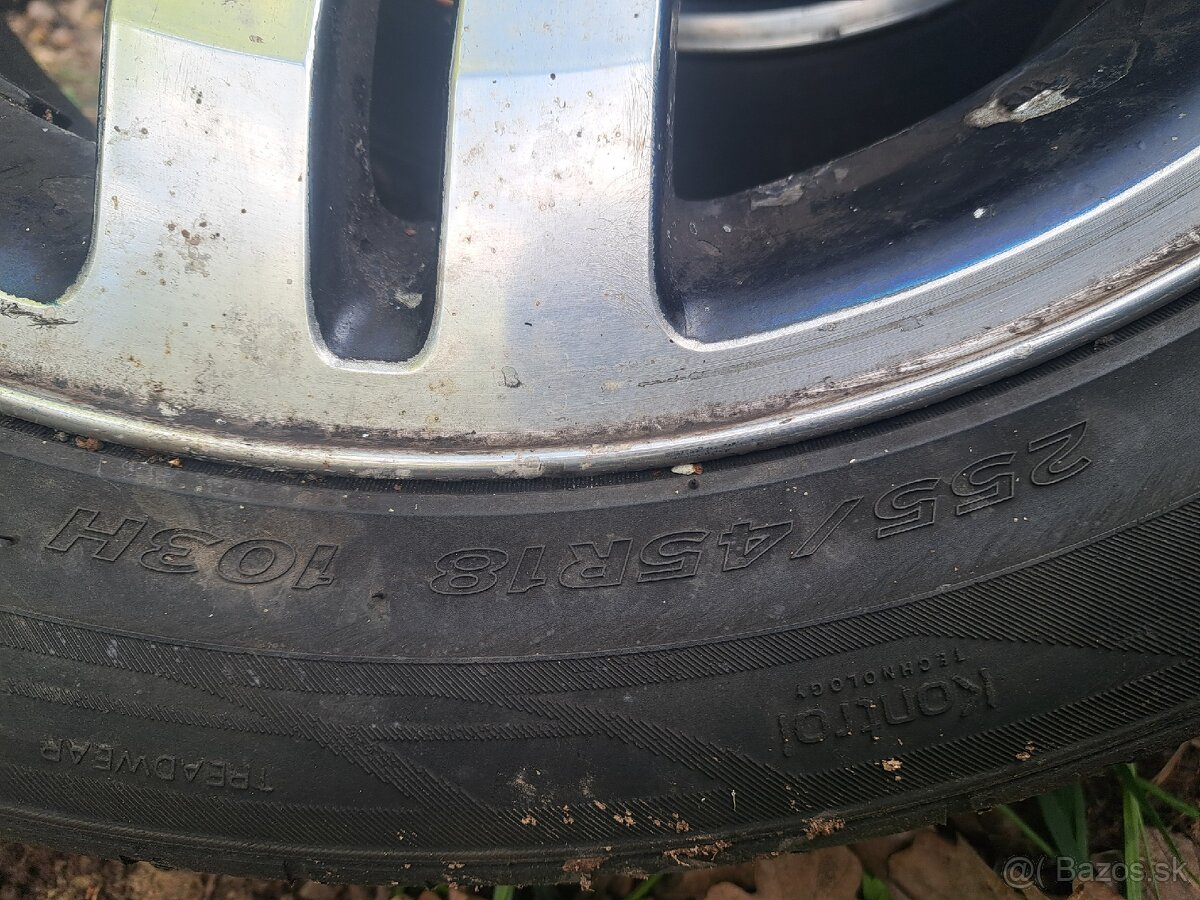 Predám hliníkové disky CHRYSLER R18 – 5x114 - 4