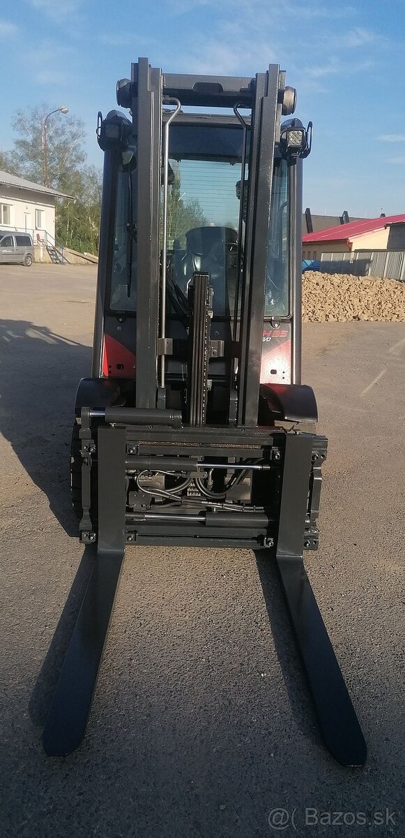 LINDE H35D-02 duplex pozicionér s bočním posuvem volný zdvih - 4