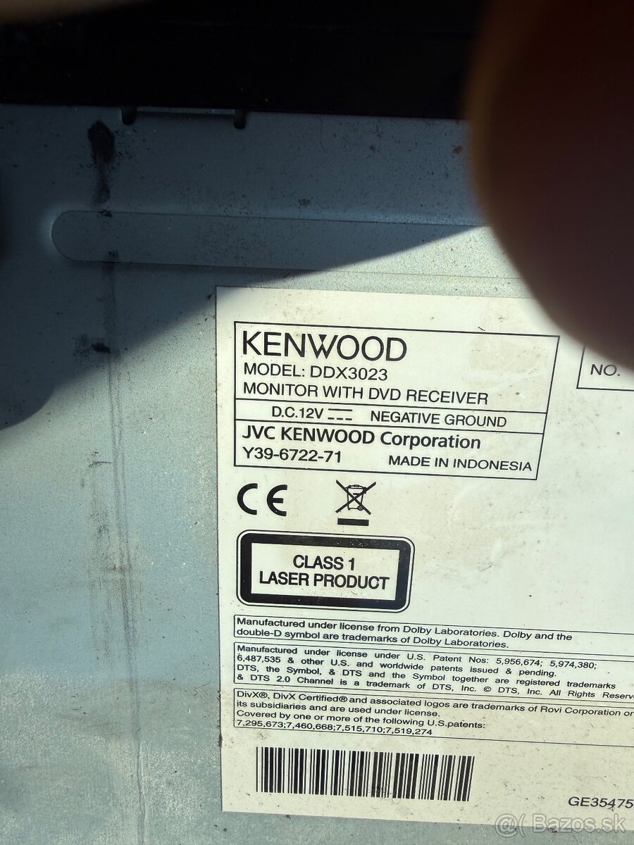Kenwood DDX3023 2 din - 4