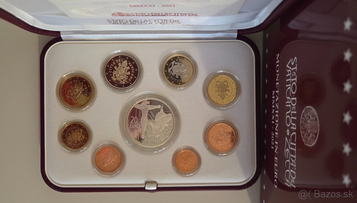 San Maríno, Vatikán - sady v originálnych obaloch - 4