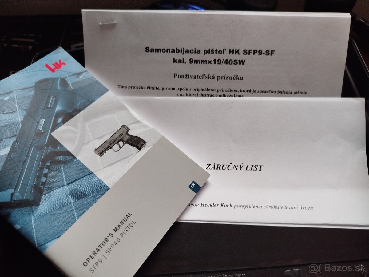 HK sfp9 OR 9x19 s prípravou na kolimátor - 4