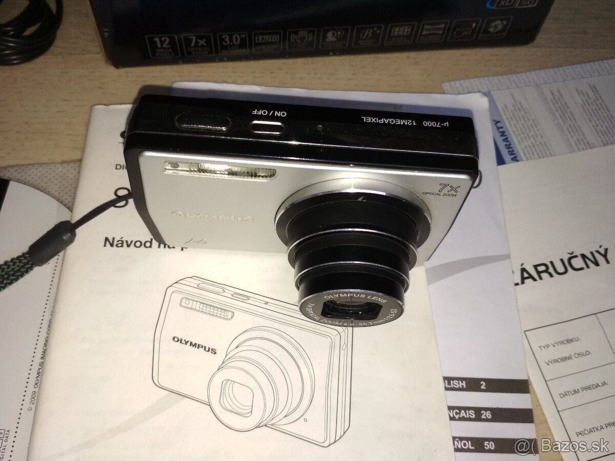 Fotoaparát OLYMPUS MJU 7000 - 4