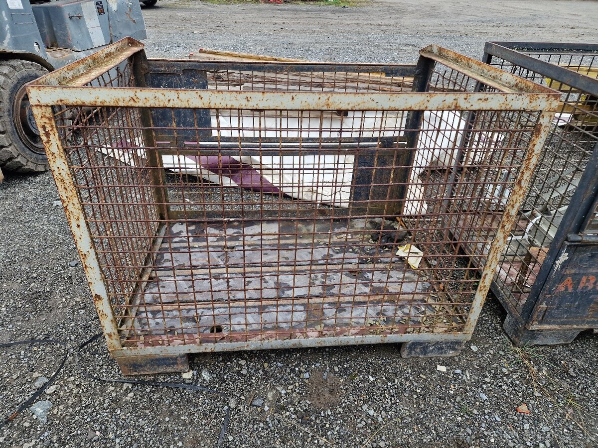 Koš na stavebne stojky paleta - 4