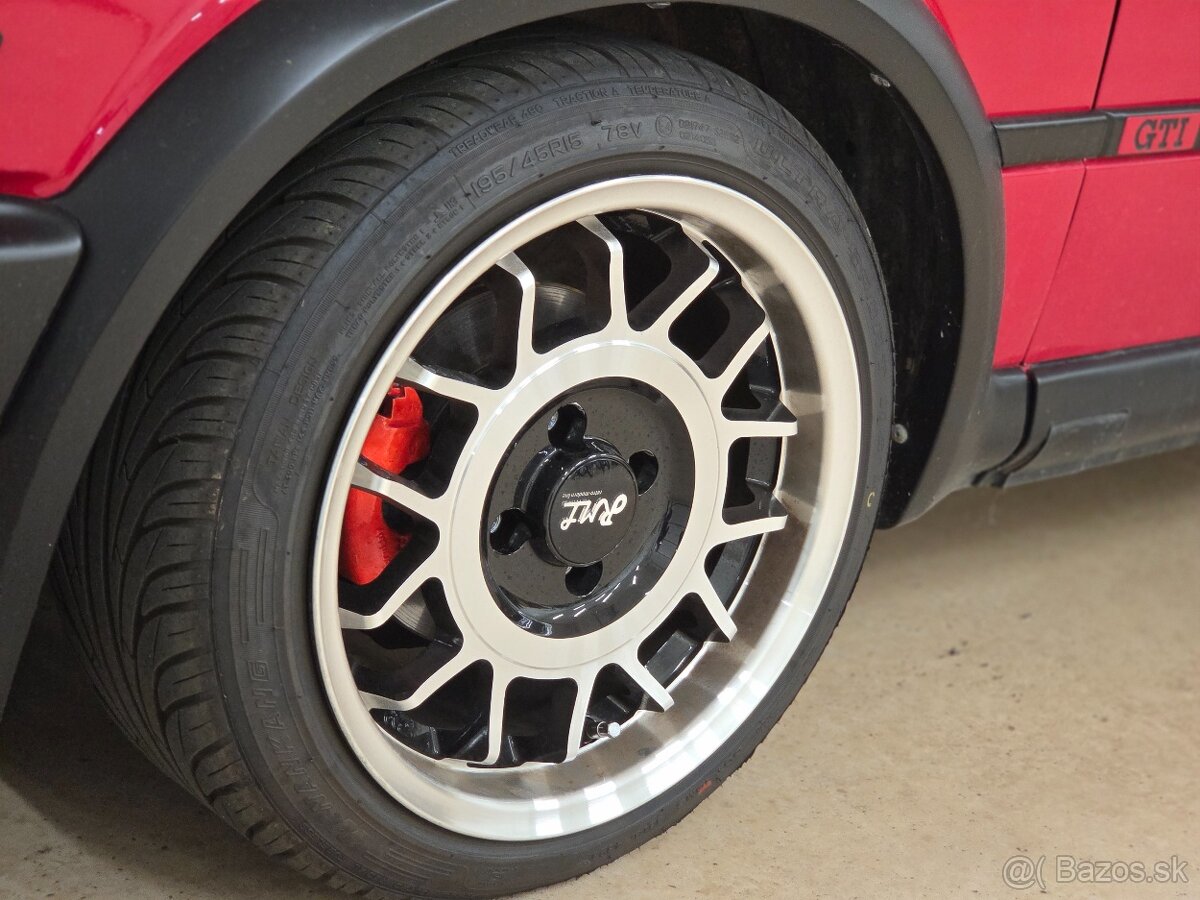 RML Snowflake 15x8 ET30 4x100 VW Golf MK2 - 4