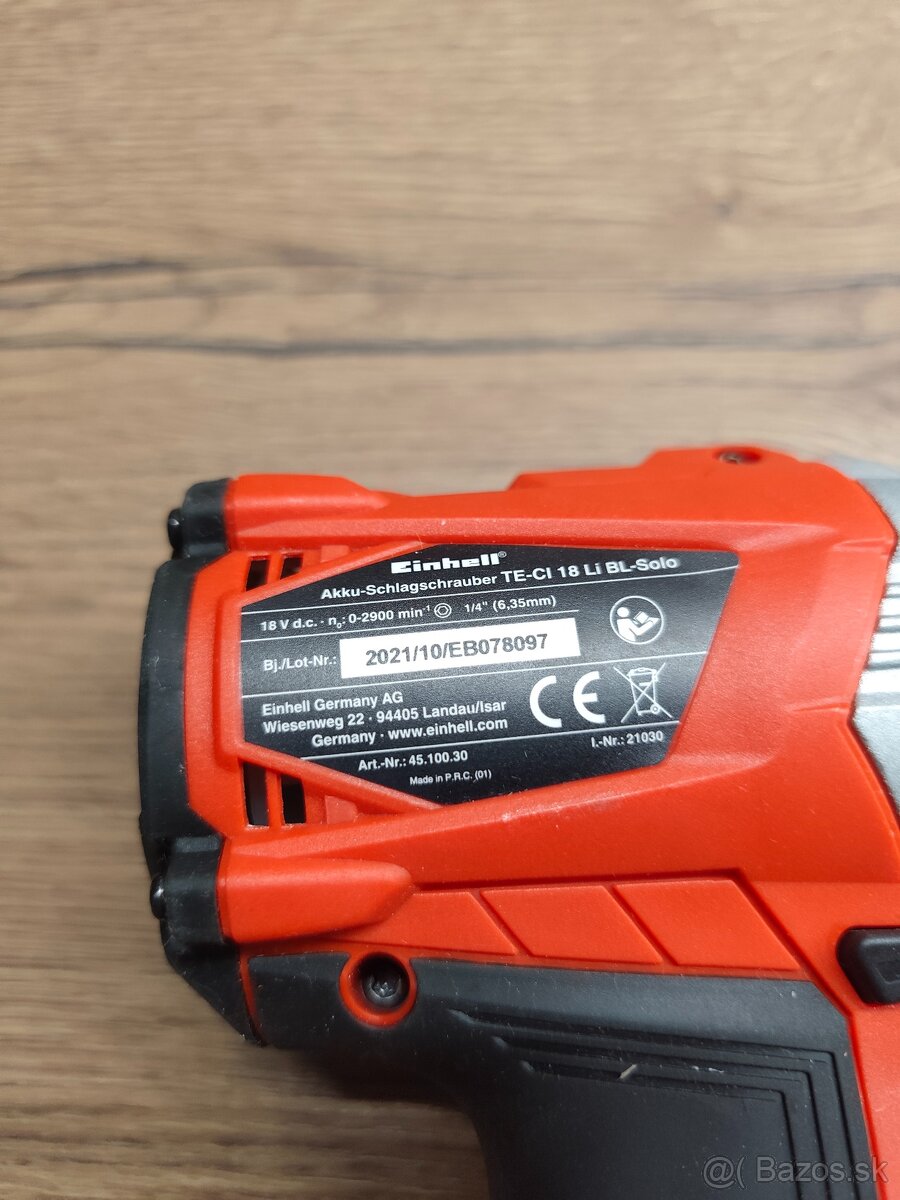 Einhell TE CL 18Li rázový uťahovák - 4