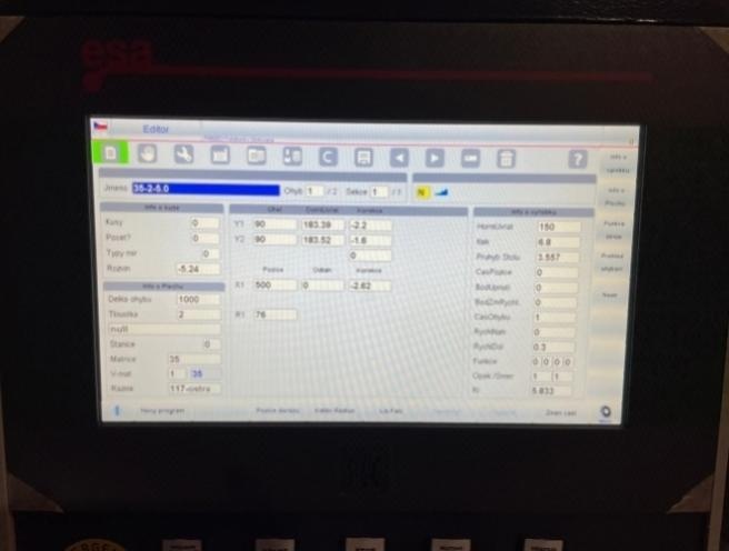 Rok výroby 2024, ohraňovací lis SX 30220 - 4