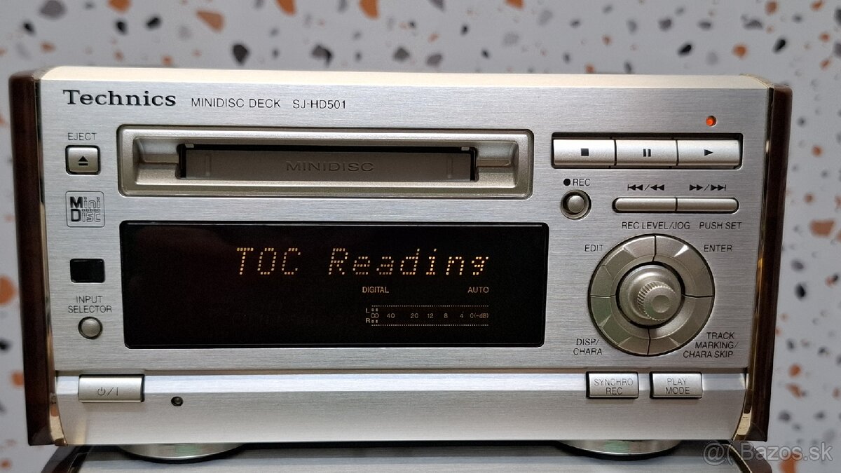 vintage rare mini hi-fi systém Technics SC-HD501 - 4