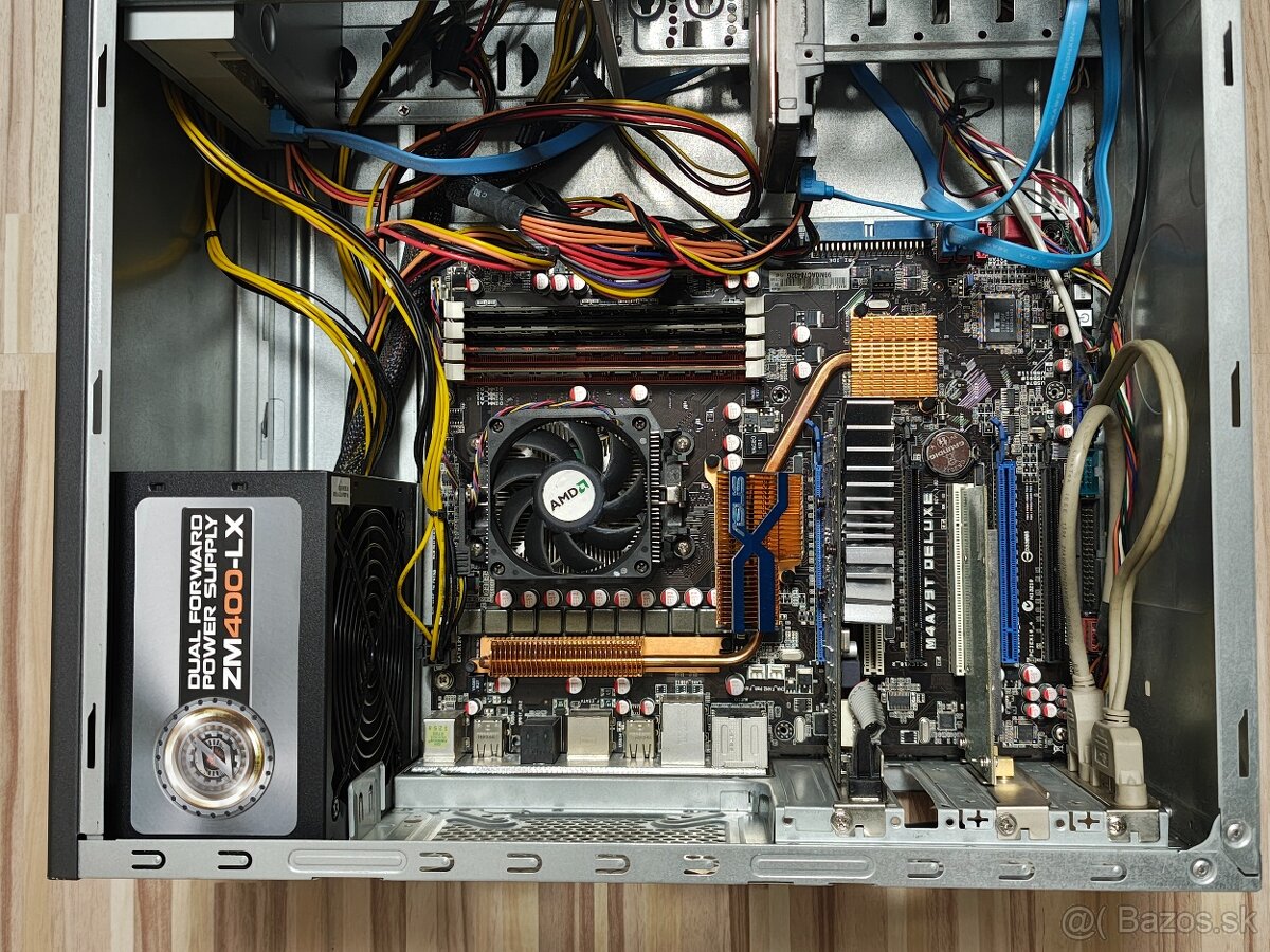 AMD Phenom II X2 555 3,21ghz, 8gb RAM, 500gb, Geforce GT430 - 4